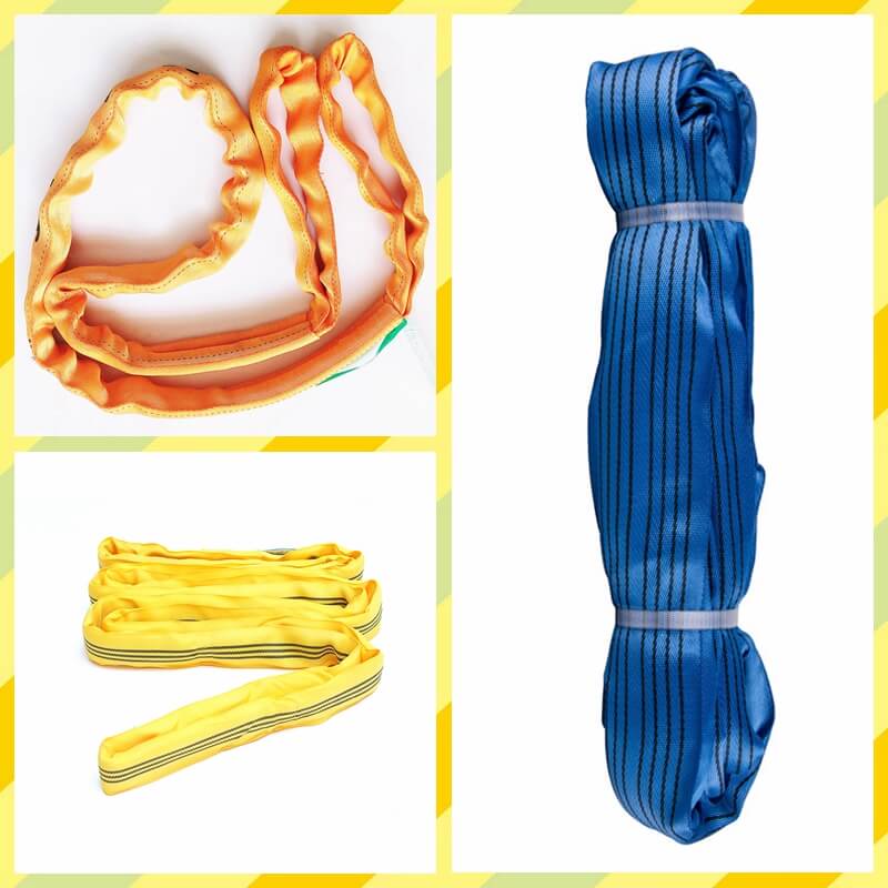 polyester round webbing sling for lifting 9